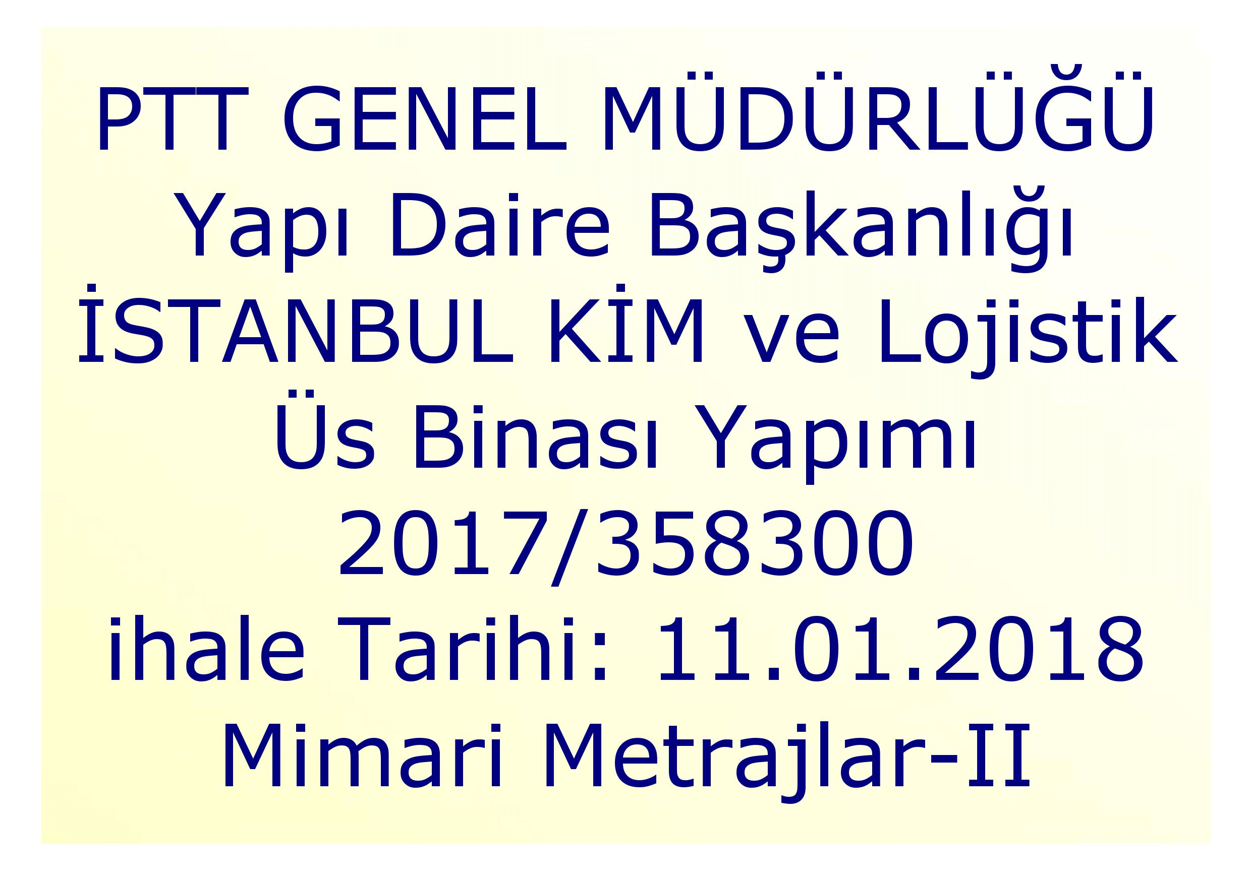 ihale metrajları