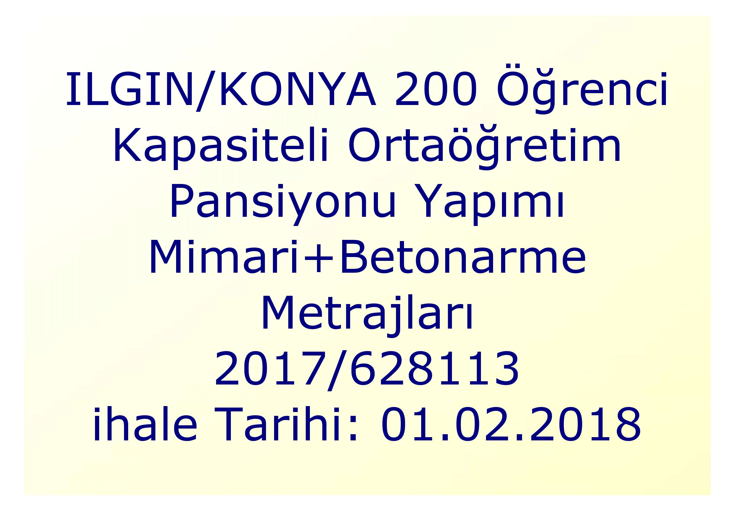 ihale metrajları